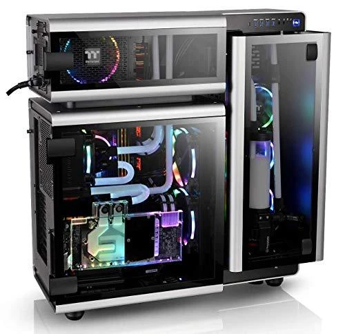 Korpusas Thermaltake LEVEL 20 RGB CA-1J9-00F9WN-00 (ATX, Extended ATX, Micro ATX, Mini ITX, pilka spalva)