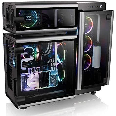 Korpusas Thermaltake LEVEL 20 RGB CA-1J9-00F9WN-00 (ATX, Extended ATX, Micro ATX, Mini ITX, pilka spalva)