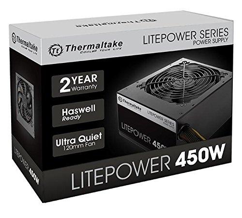 Maitinimo blokas Thermaltake Litepower II Juodas 450W PS-LTP-0450NPCNEU-2 (450 W, Aktyvus, 120 mm)