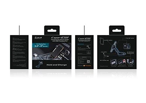 Thermaltake Luxa2 automobilinis gnybtų laikiklis cigarų segtukas HO-MHS-PCCCBK-00