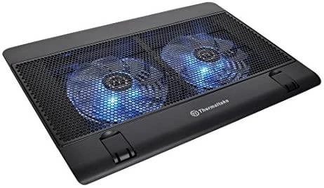 Thermaltake Massive A23 nešiojamojo kompiuterio aušinimo padas 40,6 cm (16") Juodas