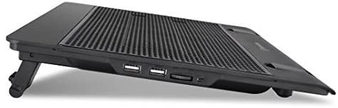 Thermaltake Massive A23 nešiojamojo kompiuterio aušinimo padas 40,6 cm (16") Juodas