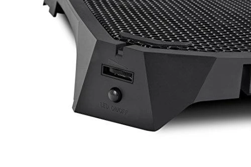 Nešiojamo kompiuterio Aušinimo Stovas - Thermaltake Massive V20 43,2 cm Juodas