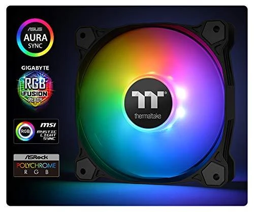 Thermaltake RGB ventiliatorius su sinchronizacijos logotipais