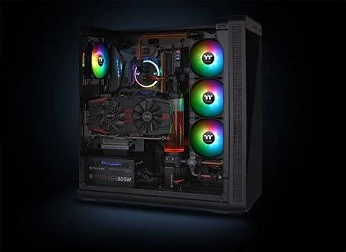 Thermaltake RGB ventiliatoriai kompiuterio korpuse
