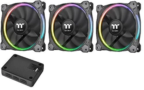 Ventiliatorius Thermaltake Riing 12 RGB TT Premium Edition 3 Pack (3x120mm, LNC, 1400 RPM)