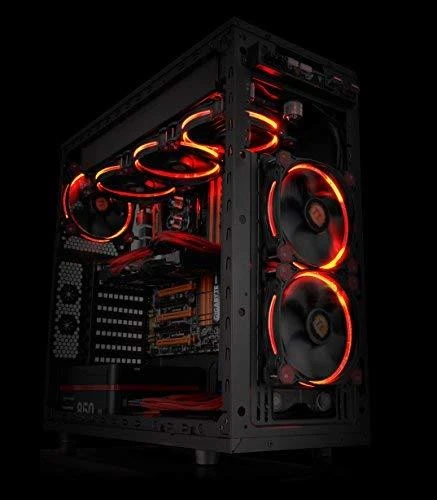 „Thermaltake Riing 12“ raudona
