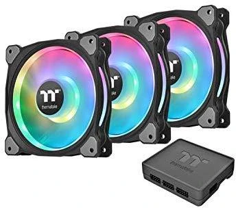 „Wentylator Thermaltake Riing Duo 14 RGB 3-pack + Hub“ (CL-F078-PL14SW-A)