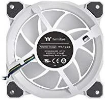 Ventiliatorius Thermaltake Riing Quad 12 RGB TT Premium Edition 3 pakuotės + HUB baltas (CL-F100-PL12SW-A)