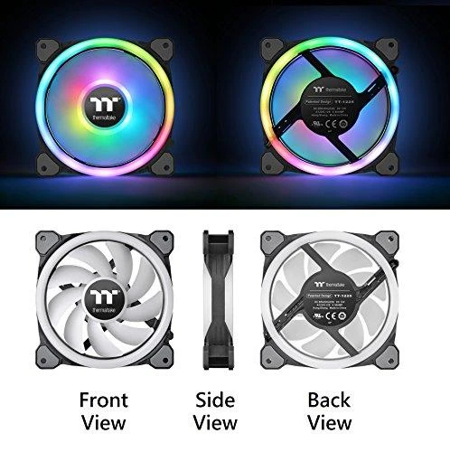 Thermaltake Ring Trio 14 RGB TT Premium Edition procesoriaus ventiliatorius