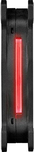 THERMALTAKE Riing 14 LED RGB rinkinys iš 3 didelio našumo korpuso ventiliatorių 3 dalys 140x140x25mm RGB LED triukšmas 28,1 dBA su LNC