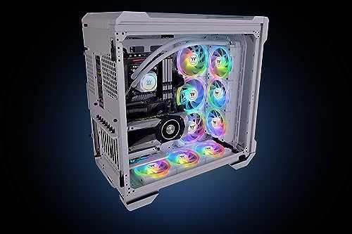 Wentylator Thermaltake SWAFAN EX14 ARGB Baltas 3-pack (CL-F170-PL14SW-A)