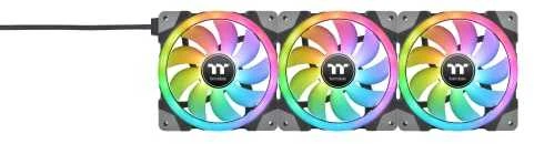 Thermaltake SwaFan EX14 RGB (3 pakuotės) | 140 mm korpuso ventiliatorius