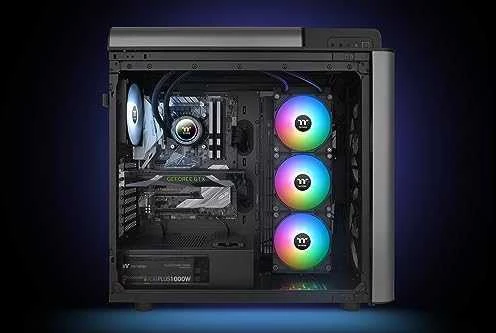 Thermaltake vandens aušinimas – TH420 V2 ARGB (3x140mm) varinis procesoriaus blokas