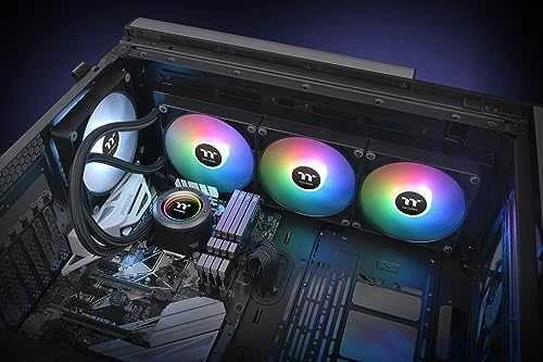 Thermaltake vandens aušinimas – TH420 V2 ARGB (3x140mm) varinis procesoriaus blokas