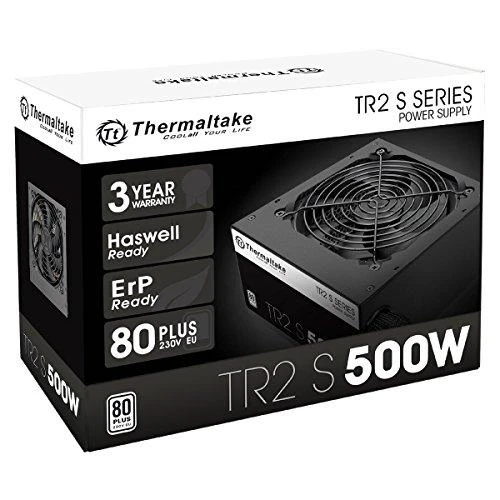 THERMALTAKE TR2 S 500W 80PLUS 12cm Itin tylus ventiliatorius 3 metų garantija
