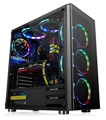 Thermaltake V200 TG RGB Edition dėklas (CA-1K8-00M1WN-01)