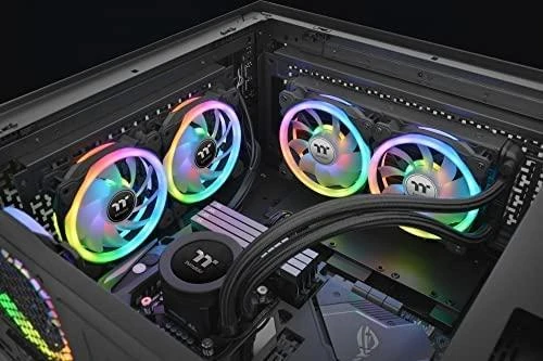 Thermaltake SWAFAN 14 RGB juodas