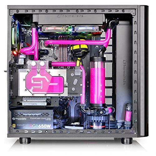 Thermaltake View 31 Tempered Glass Juodas