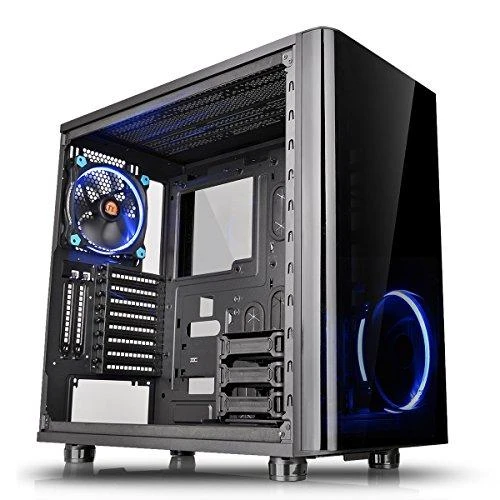 Thermaltake View 31 Tempered Glass Juodas