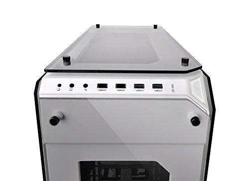 Thermaltake View 71 Riing grūdintas stiklas, sniegas
