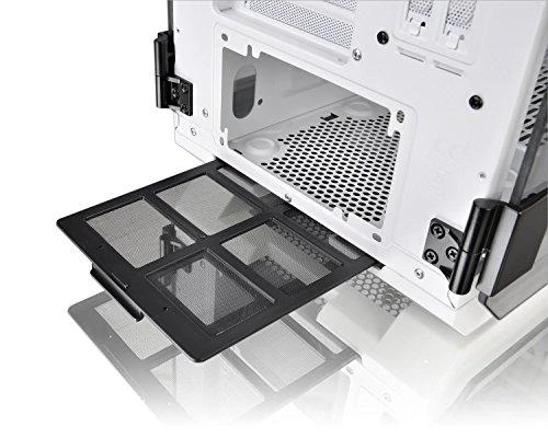 Thermaltake View 71 Riing grūdintas stiklas, sniegas