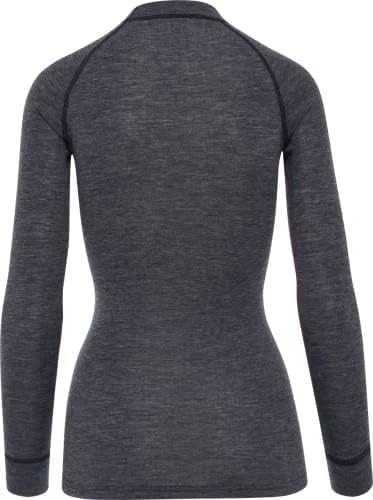 Moteriški termo marškinėliai Thermowave Merino Warm Active - Pilka - L