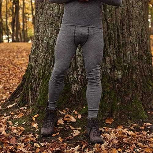 Vyriškos termo kelnės Thermowave Merino Warm Active - S - Pilka
