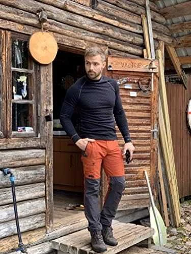 Vyriški termo marškinėliai Thermowave Merino Xtreme - Juoda - S