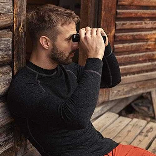 Vyriški termo marškinėliai Thermowave Merino Xtreme - Juoda - S