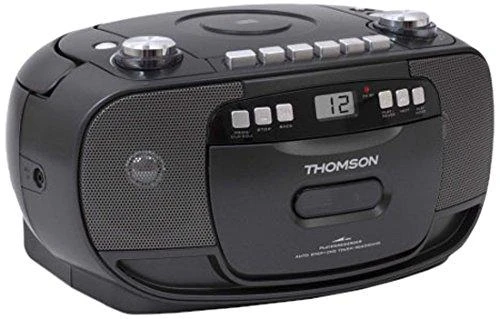 Thomson RK200CD nešiojamoji stereo sistema Analoginis 2,4 W Juoda