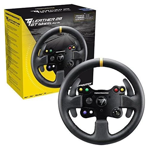 „Thrustmaster“ | Vairo priedas su odiniu apmušalu 28 GT