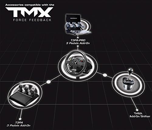 Žaidimų vairas THRUSTMASTER TMX FFB/4460136, Juodos spalvos