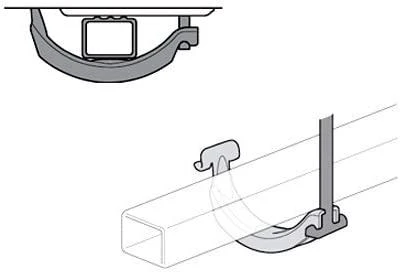 Thule Proride 598 adapteris kvadratiniams skersiniams