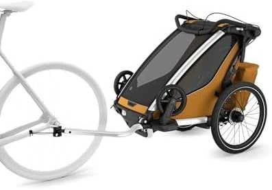 Thule Chariot Sport 2 - vienvietė dviračio priekaba | G3 natūralus auksas