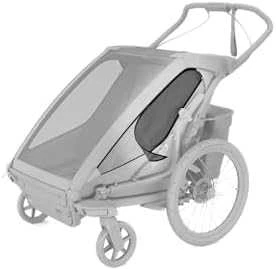 Thule Chariot Sport 2 - vienvietė dviračio priekaba | G3 Juodas