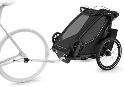 Thule Chariot Sport 2 - vienvietė dviračio priekaba | G3 Juodas