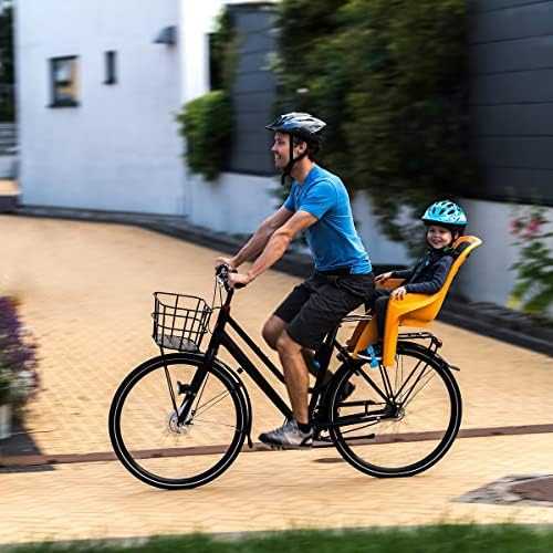 Thule RideAlong Lite - ant rėmo tvirtinama dviračio kėdutė | Šviesiai pilka