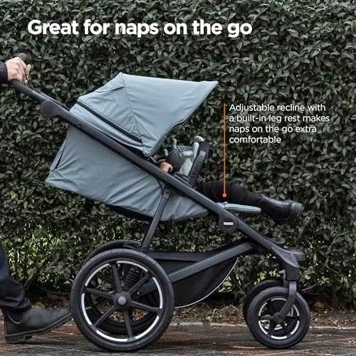 THULE Urban Glide 4 Wheel - keturratis bekelės vežimėlis | Švelni smėlio spalvos