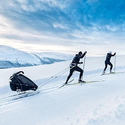 Thule Chariot – slidinėjimo rinkinys | pilkos spalvos