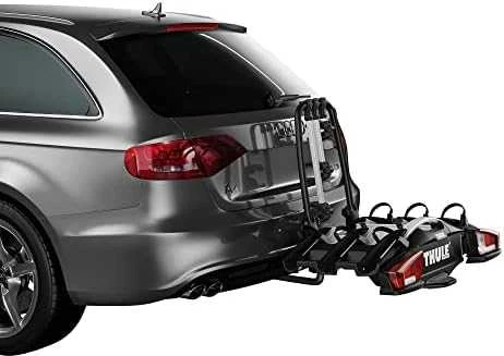 Dviračių laikiklis ant kablio 3 dviračiams Thule VeloCompact 3 (+1), 13 pin