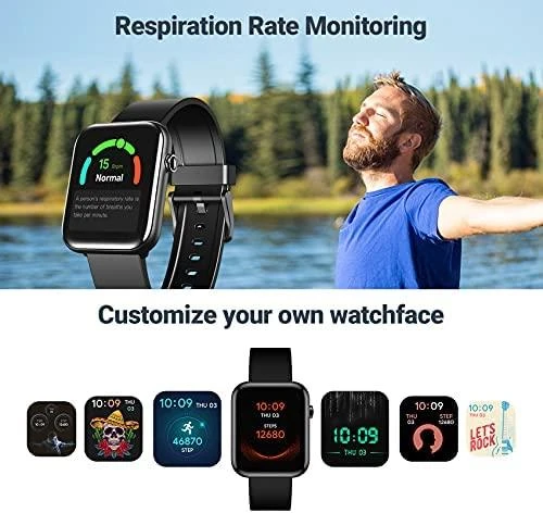Išmanusis laikrodis Mobvoi TicWatch GTH, Juodos spalvos