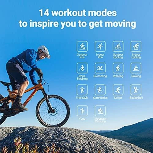Išmanusis laikrodis Mobvoi TicWatch GTH, Juodos spalvos