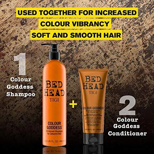 "Tigi Bed Head Colour Goddess" šampūnas su aliejumi 400ml