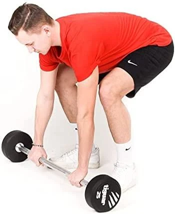 Fiksuoto svorio PU štangos TIGUAR® 10-55kg (Svoris: 10 kg)