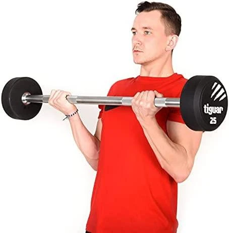 Fiksuoto svorio PU štangos TIGUAR® 10-55kg (Svoris: 10 kg)