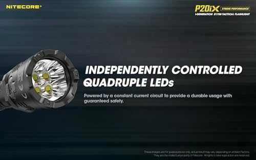 Žibintuvėlis NITECORE P20IX  4000 LUMENS