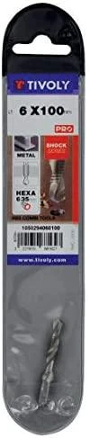Grąžtas Kombinuotas sriegiklis su grąžtu (2 in1) HSS, 1/4" hex ,M5x0.8xL41 TIVOLY