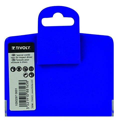 Tivoly Kombinuotų sriegiklių rinkinys FTH 1/4" kotelis M3-M10 + magnetinis laikiklis "Half-Box"