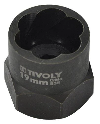 Grąžtas Suktų galvučių Twister rinkinys, 3/8" ,10-11-13-14-16-17-19mm, perejimas iš 1/2" i 3/8"-3/8" į 1/4", Tivoly